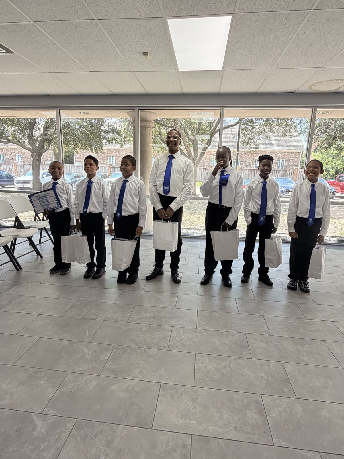 Sigma Beta Club members and mentors