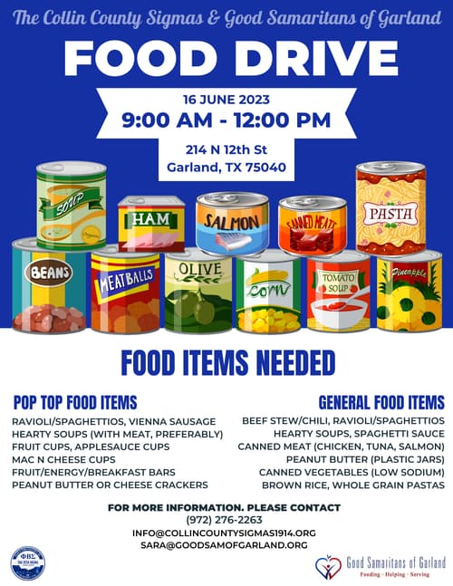 June Food Drive
